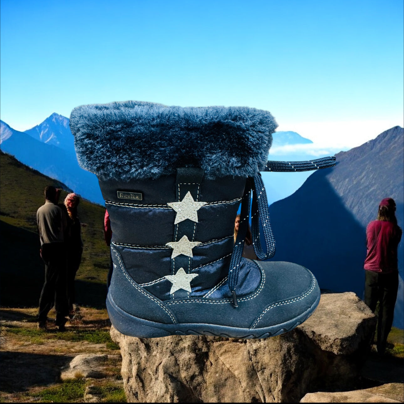 Richter Kinder Lofoten Winter Boots in Blau Herstellernummer: 159-196-035. ( Letzte Stück ) - Lieber Deem Billiger Shop
