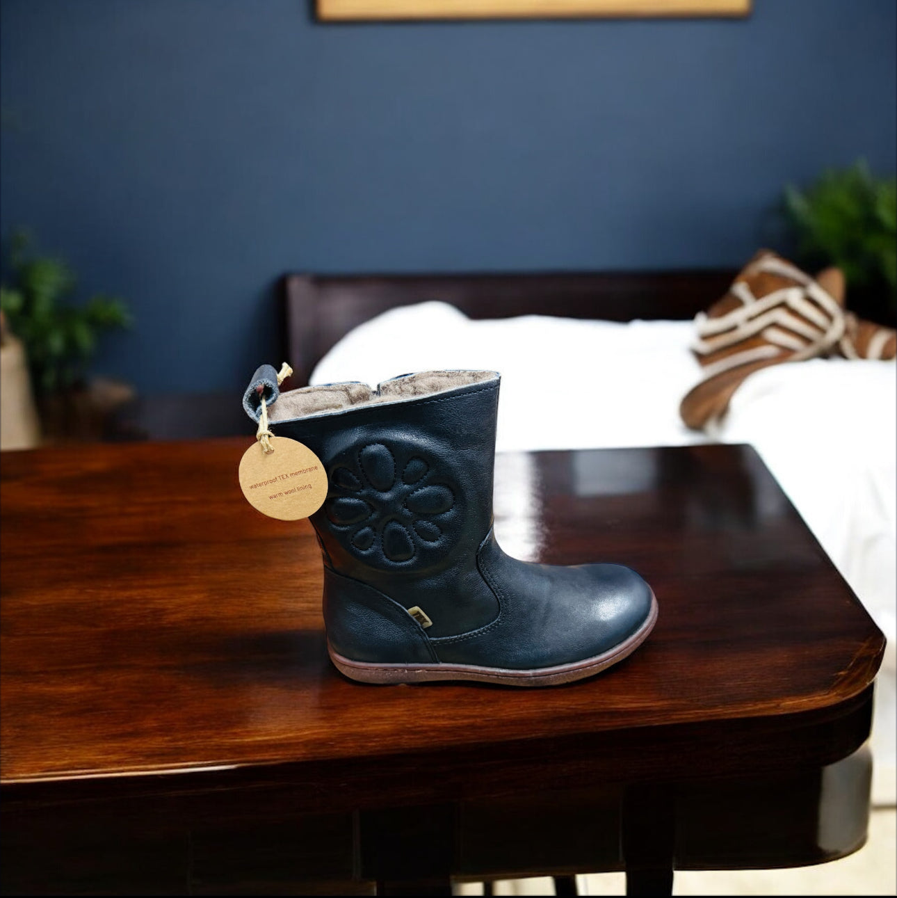 Bisgaard Dora Tex Mädchen Winterstiefeln in Marine Herstellernummer : 61056.2241408 ( Letzte Stück ) - Lieber Deem Billiger Shop