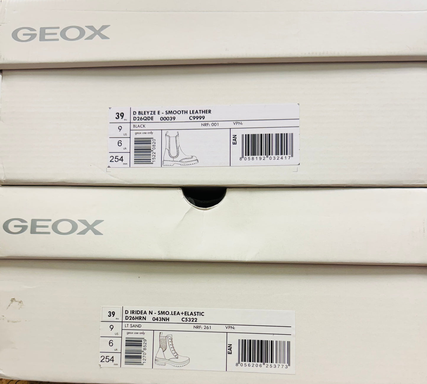 Geox Iridea Modern women's boots in sand