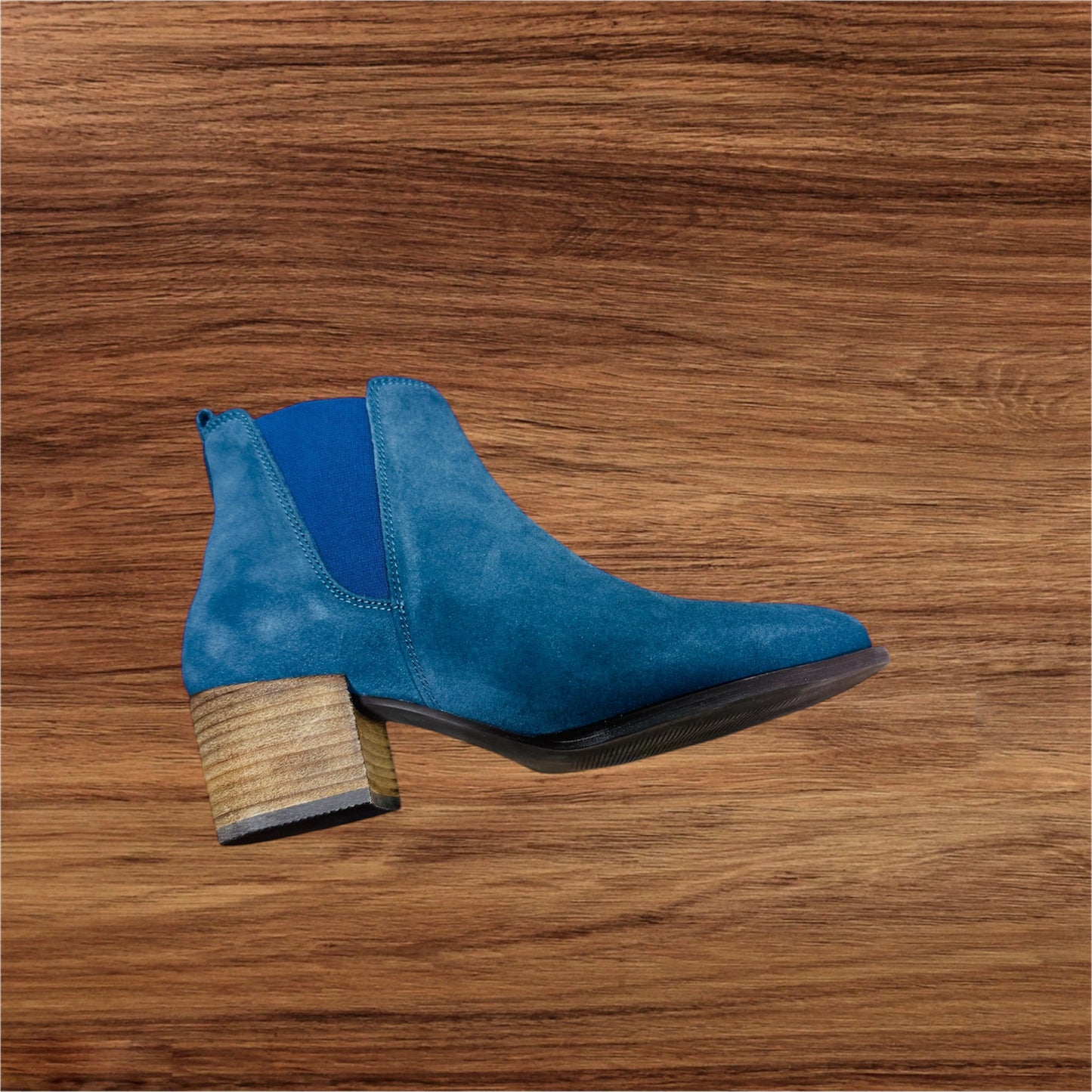 G. Quarenghi Damen Leder Ankle Boots Blau ( Letzte Stück ) - Lieber Deem Billiger Shop