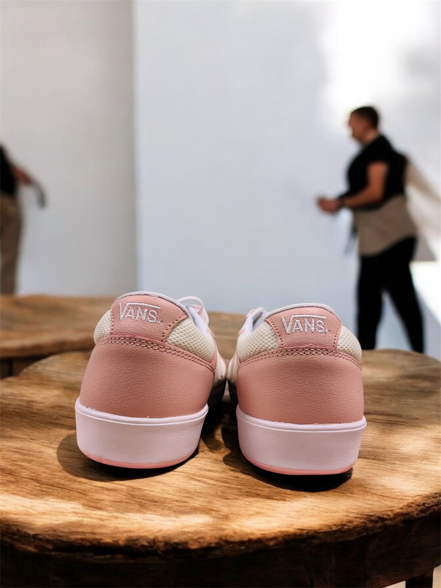 Vans Lowland CC Damen Sneakers in Rose/Creme Herstellernummer: VN000BWBBQL1 ( Letzte Stück ) - Lieber Deem Billiger Shop