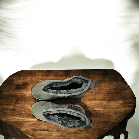 Matchbox FLATFORM MINI STIEFELETTEN AUS KUNSTFELL DAMENSHUHE HERSTELLERNUMMER: 6431 ( Letzte Stück ) - Lieber Deem Billiger Shop