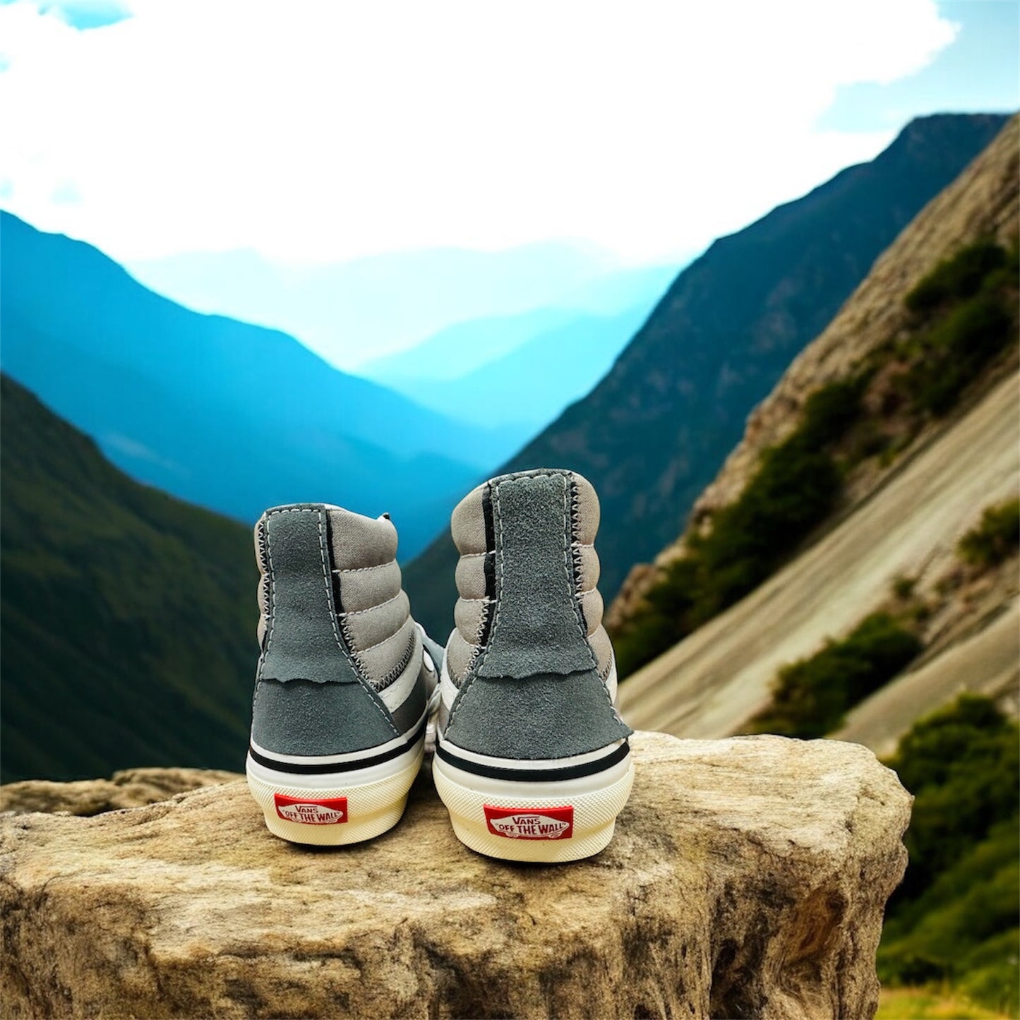 Vans Sk8-Hi Reconst Unisex Schuhe in Grau Herstellernummer: VN0005UKGRY1 ( Letzte Stück ) - Lieber Deem Billiger Shop