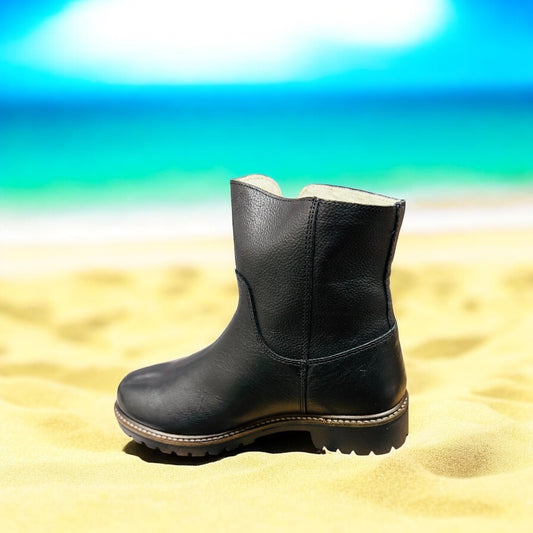 Travelin Vartae Damen Stiefelette in Schwarz - Lieber Deem Billiger Shop