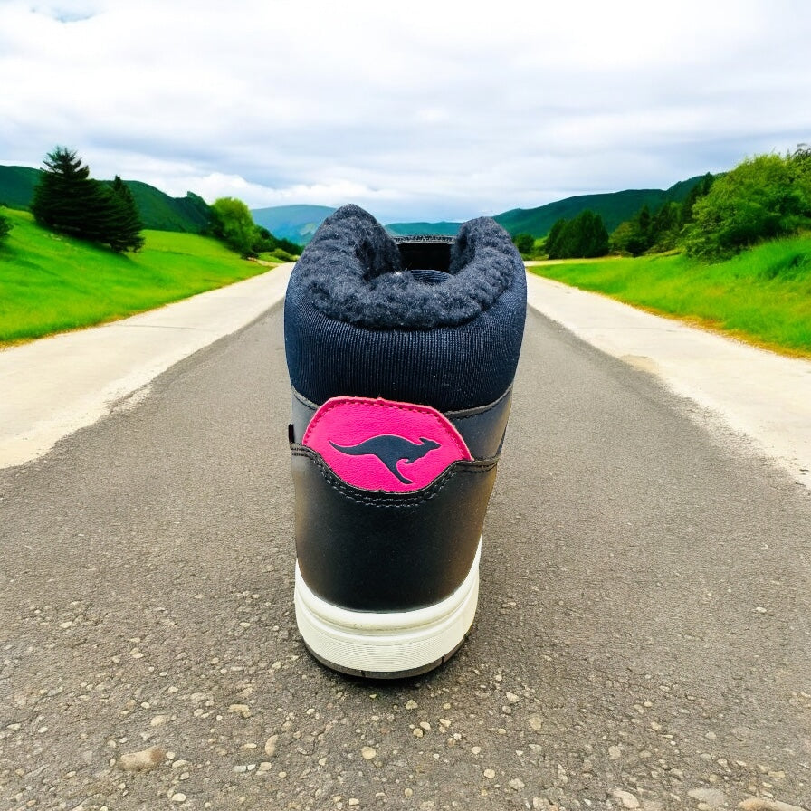 KANGAROOS K-CP Bound Mid EV Kinder Sneaker in dk navy/daisy pink Herstellernummer : 101790004204 ( Letzte Stück ) - Lieber Deem Billiger Shop