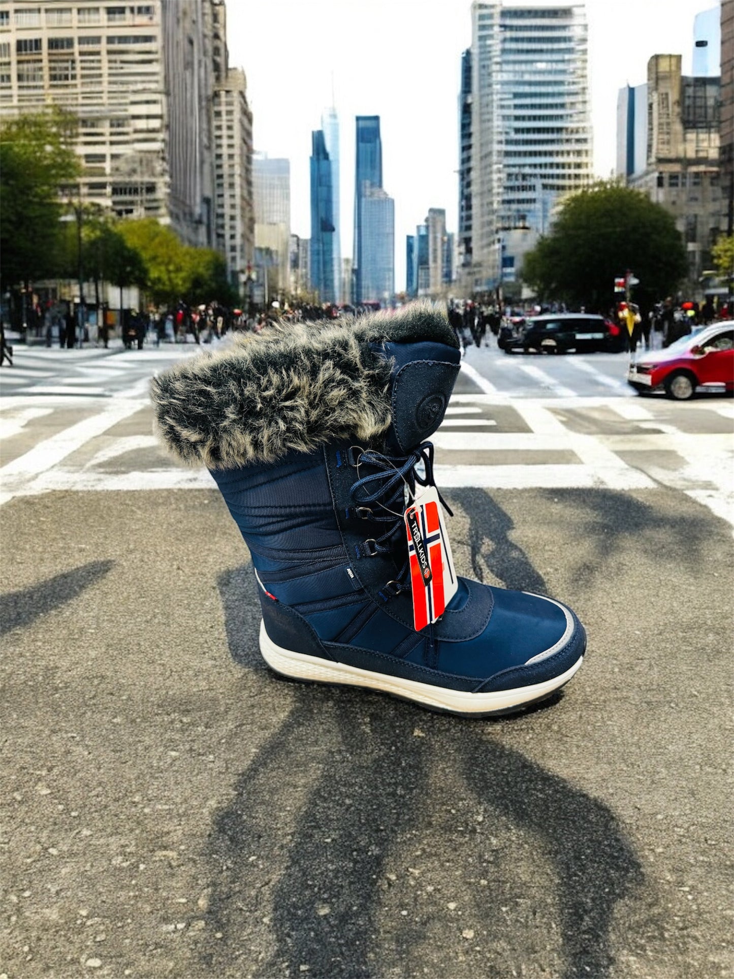 Trollkids Girls Winter Boots HEMSEDAL XT - Navy Herstellernummer: 576-100- 040 ( Letzte Stück ) - Lieber Deem Billiger Shop
