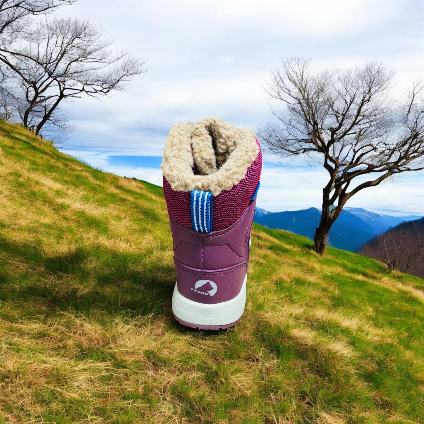 Finkid Kinder Winterstiefel HUIPPU in beet red/eggplant Herstellernummer : 7332039259260322 ( Letzte Stück ) - Lieber Deem Billiger Shop