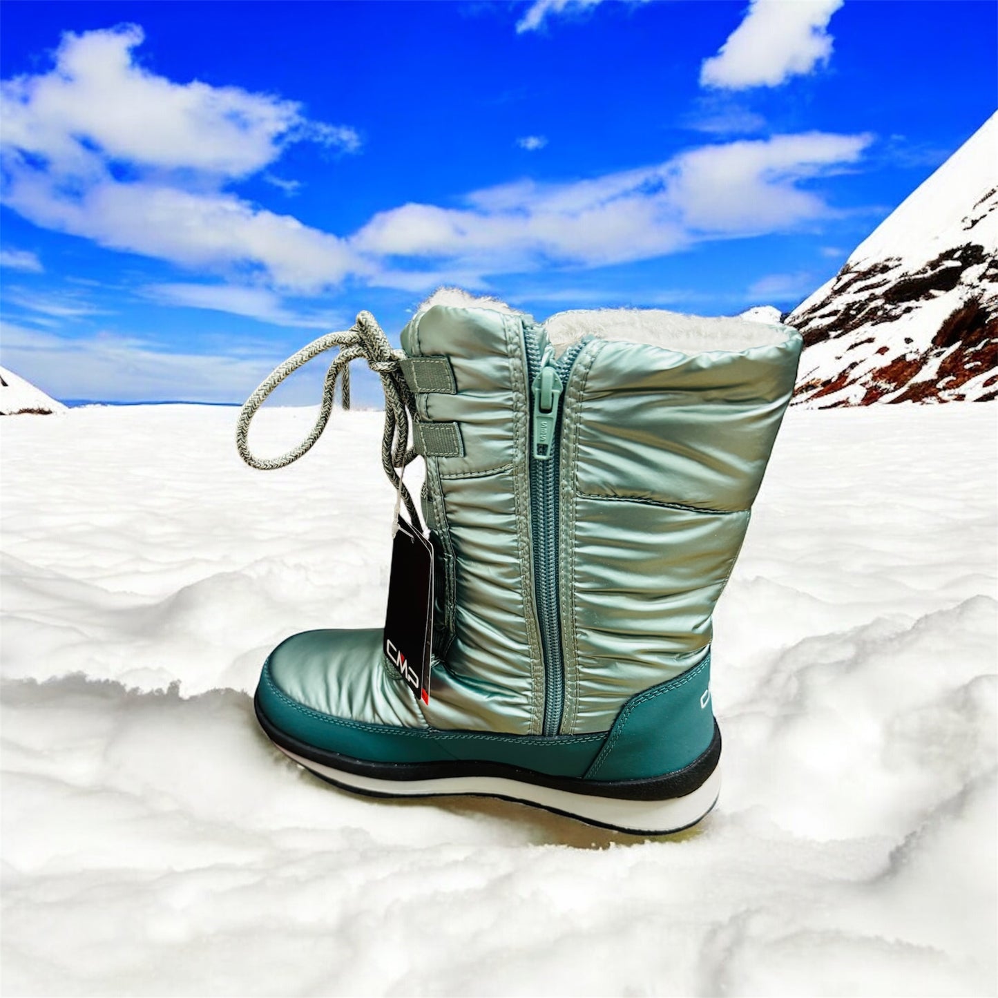 CMP Harma Damen Snow Boots/ Winterstiefel in Mineral green Herstellernummer : WP39Q4976W111 - Lieber Deem Billiger Shop