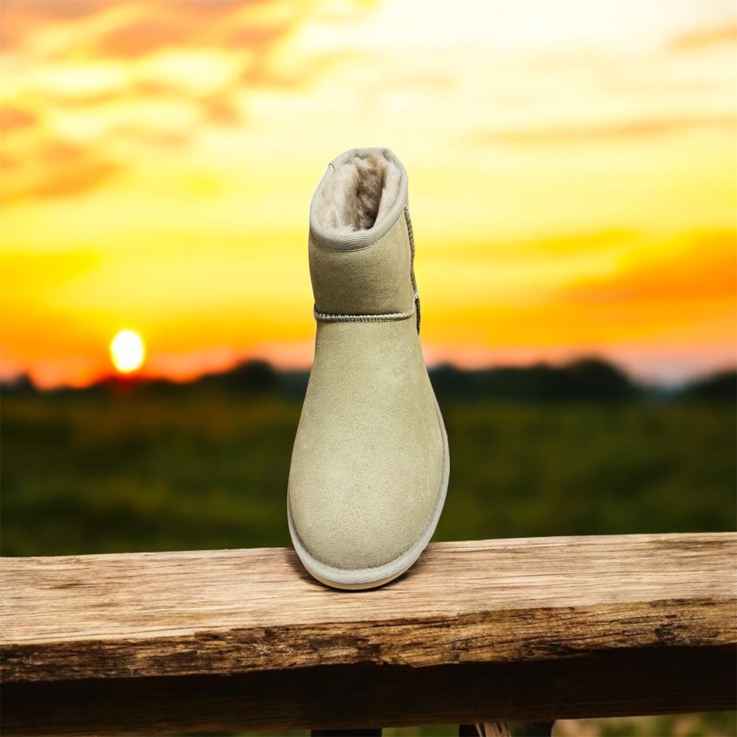 UGG W Classic Mini ll Damen Boots in Farbe Antilope Herstellernummer : W/1016222 ( Letzte Stück ) - Lieber Deem Billiger Shop