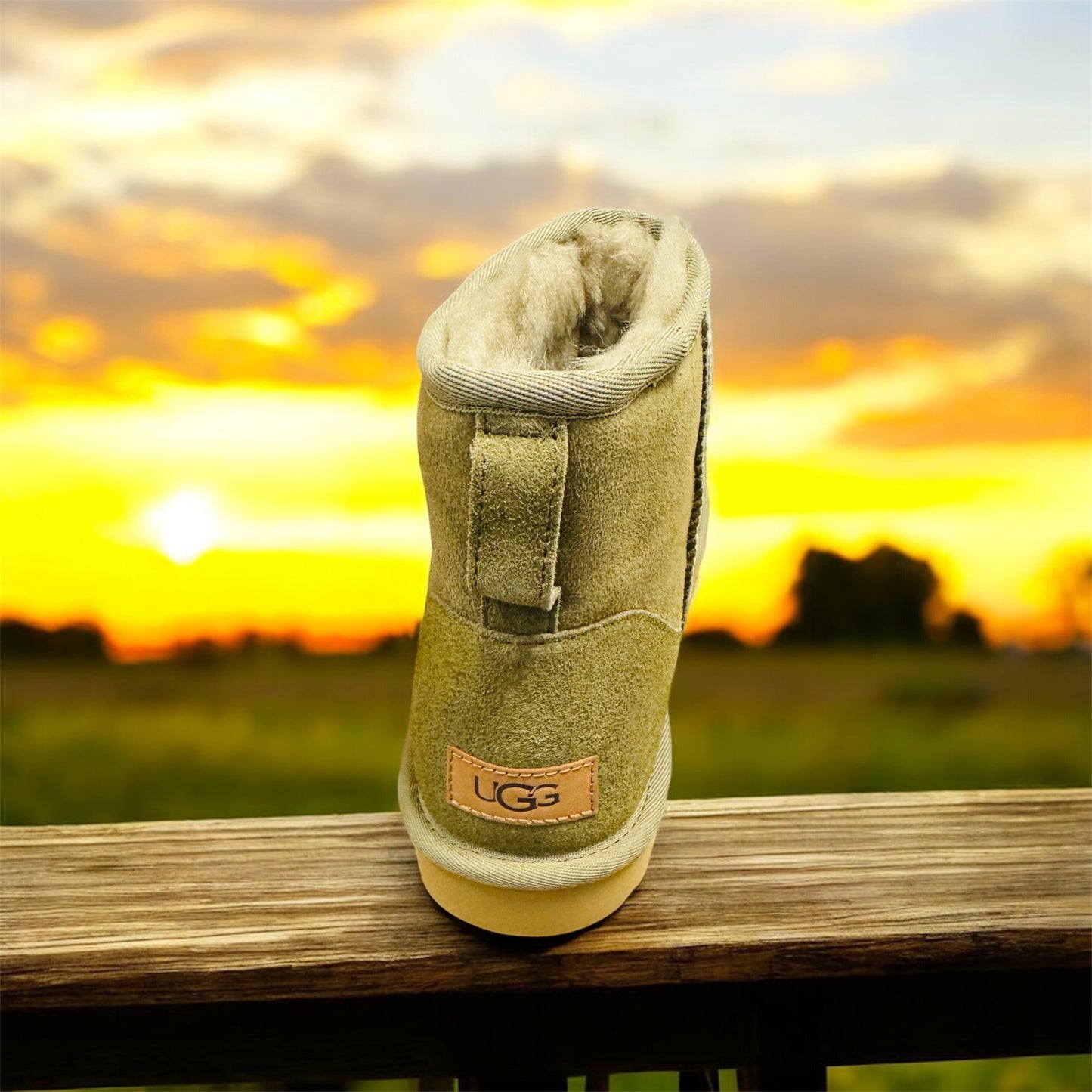 UGG W Classic Mini ll Damen Boots in Farbe Antilope Herstellernummer : W/1016222 ( Letzte Stück ) - Lieber Deem Billiger Shop
