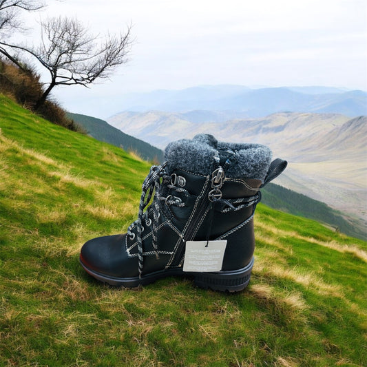 Tamaris Damen Stiefel in Schwarz Herstellernummer : 1-26296-41 001 M2629641 ( Letzte Stück ) - Lieber Deem Billiger Shop