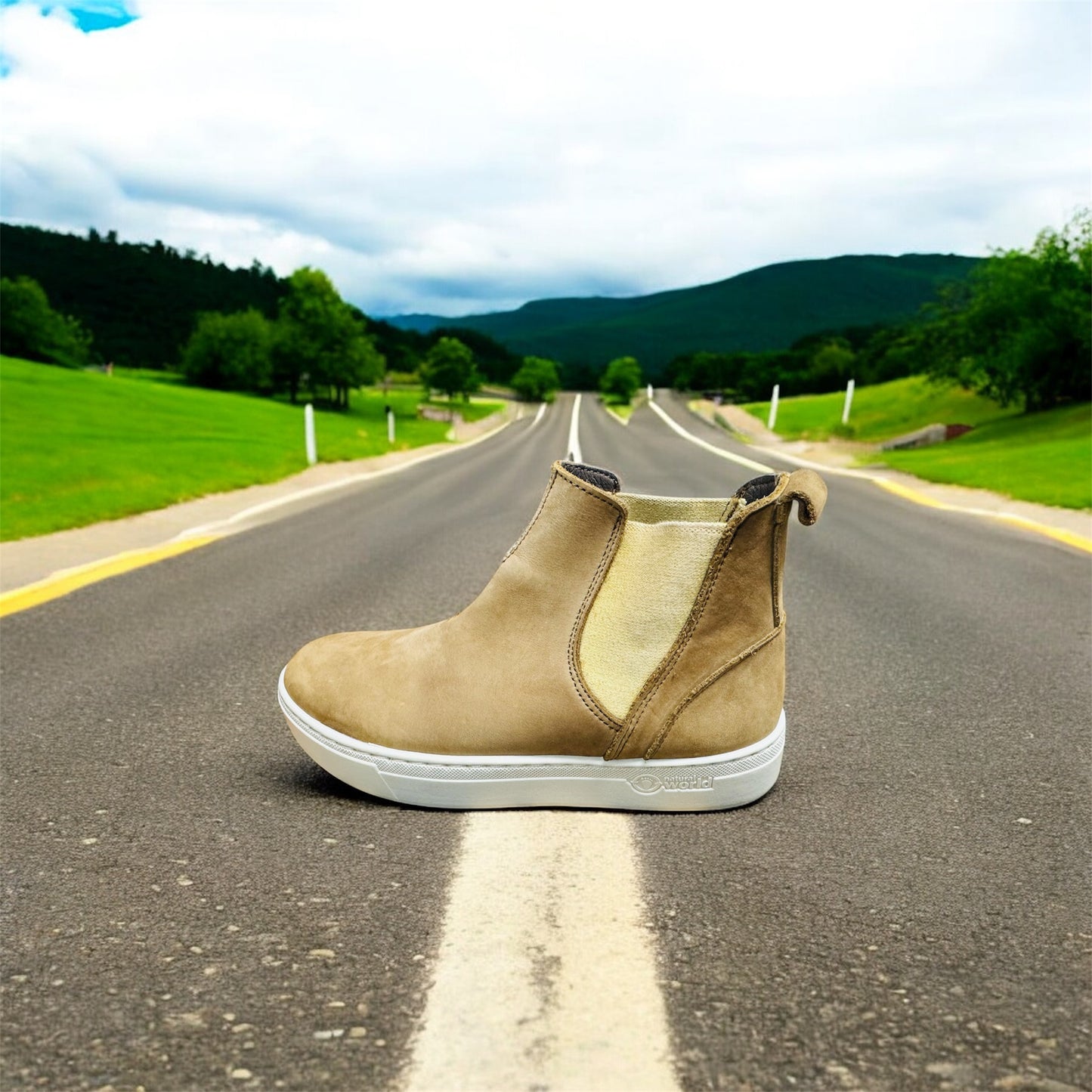 Natural World Eco Friendly Damen Boots in Golden Herstellernummer : 6185833 ( Letzte Stück ) - Lieber Deem Billiger Shop