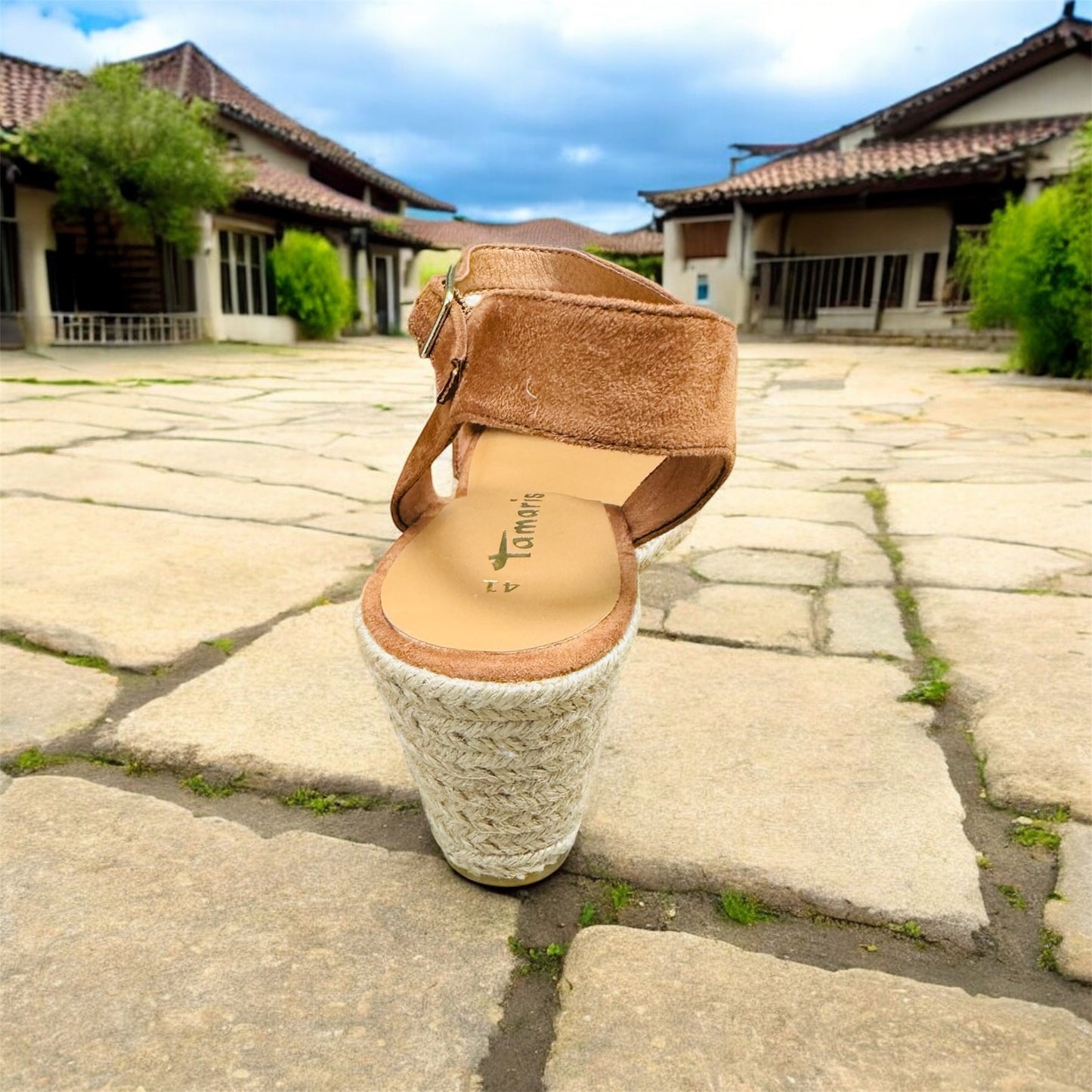 Tamaris Damen Sandaletten in Cognac Herstellernummer : M2830042 - Lieber Deem Billiger Shop