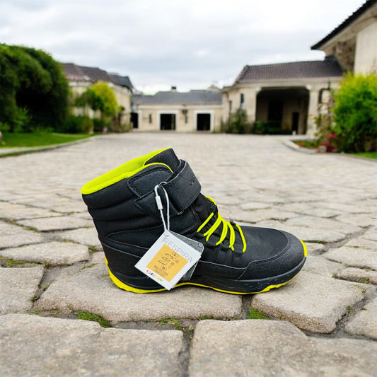 Geox Amphibiox J SENTIERO B.B ABX B - NYL+DBK Kinder Stiefeln in Black/Lime Herstellernummer: J46FSB OFUCE C0802 ( Letzte Stück ) - Lieber Deem Billiger Shop