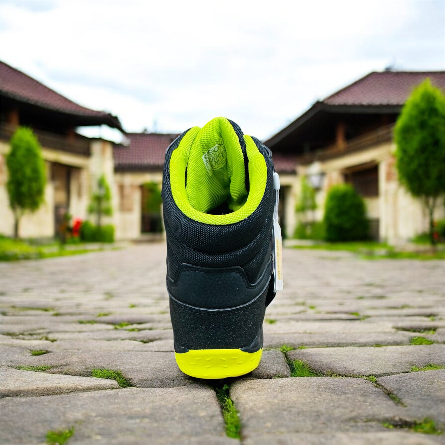Geox Amphibiox J SENTIERO B.B ABX B - NYL+DBK Kinder Stiefeln in Black/Lime Herstellernummer: J46FSB OFUCE C0802 ( Letzte Stück ) - Lieber Deem Billiger Shop