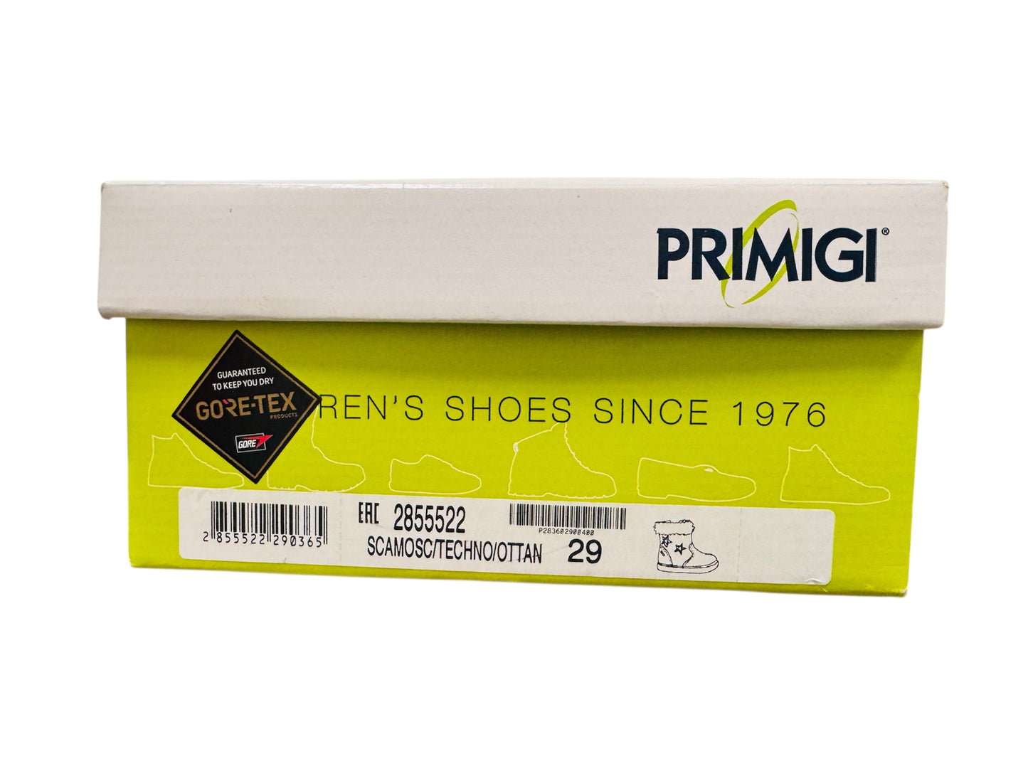 Primigi leather children's winter boots in Scamosc/Techno/Ottan