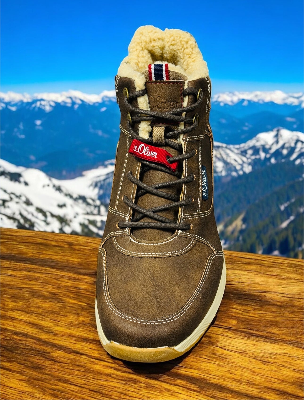 s.Oliver Herren Boots in Darkbraun