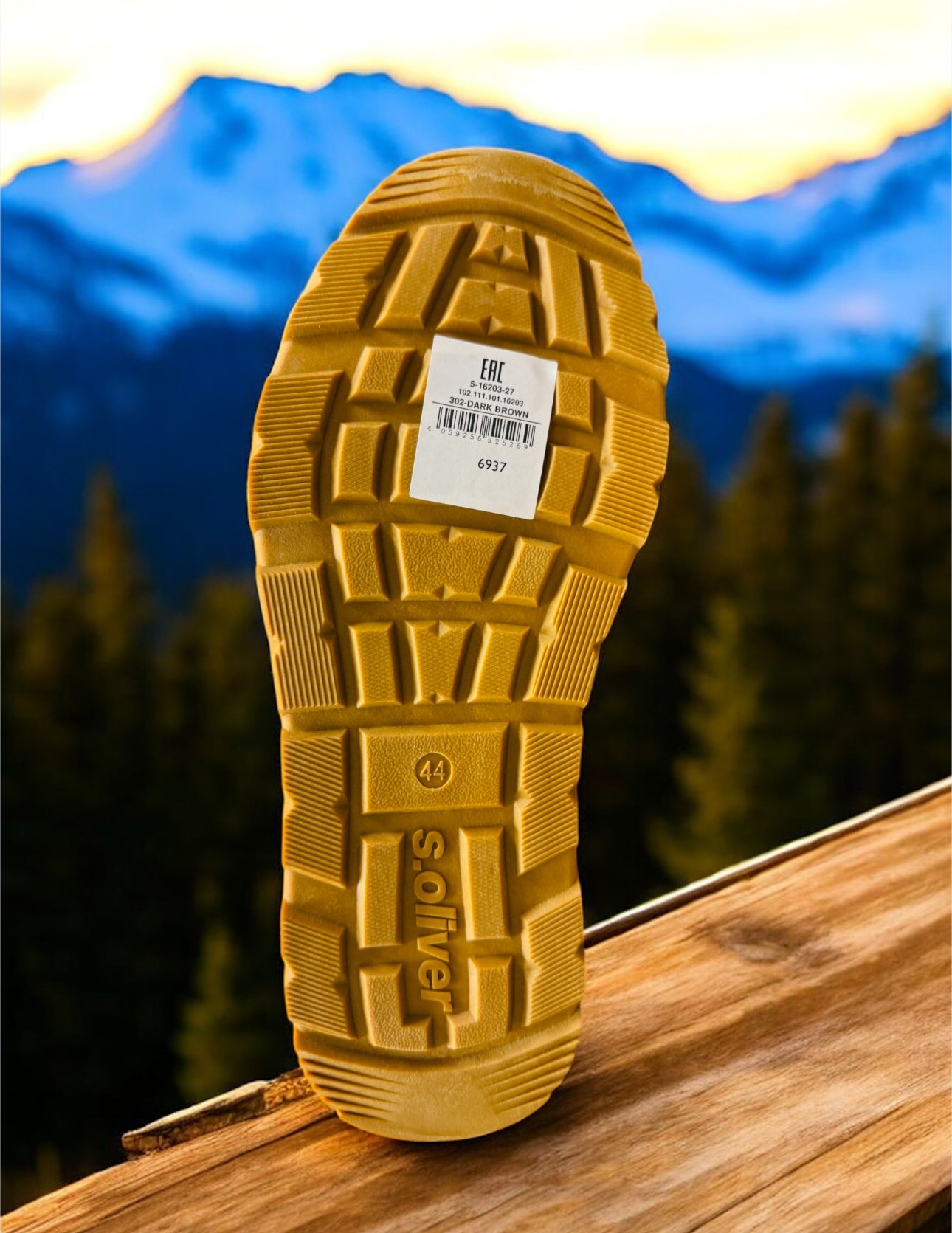 s.Oliver Herren Boots in Darkbraun