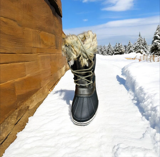 Kimberfeel Damenstiefel Mont Blanc at your Feet in Schwarz Herstellernummer: Diana OR Noir ( Letzte Stück ) - Lieber Deem  Billiger Shop