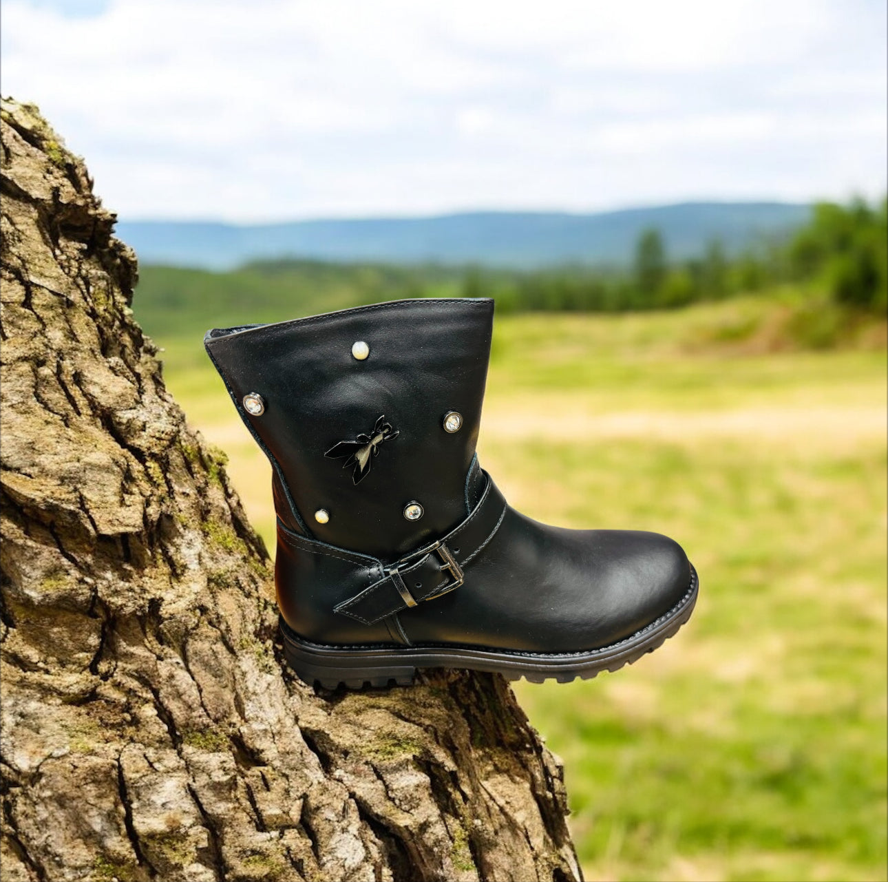 PATRIZIA PEPE Damen Stiefel Herstellernummer: VITELLO _NERO 579 - 80 ( Letzte Stück ) - Lieber Deem  Billiger Shop