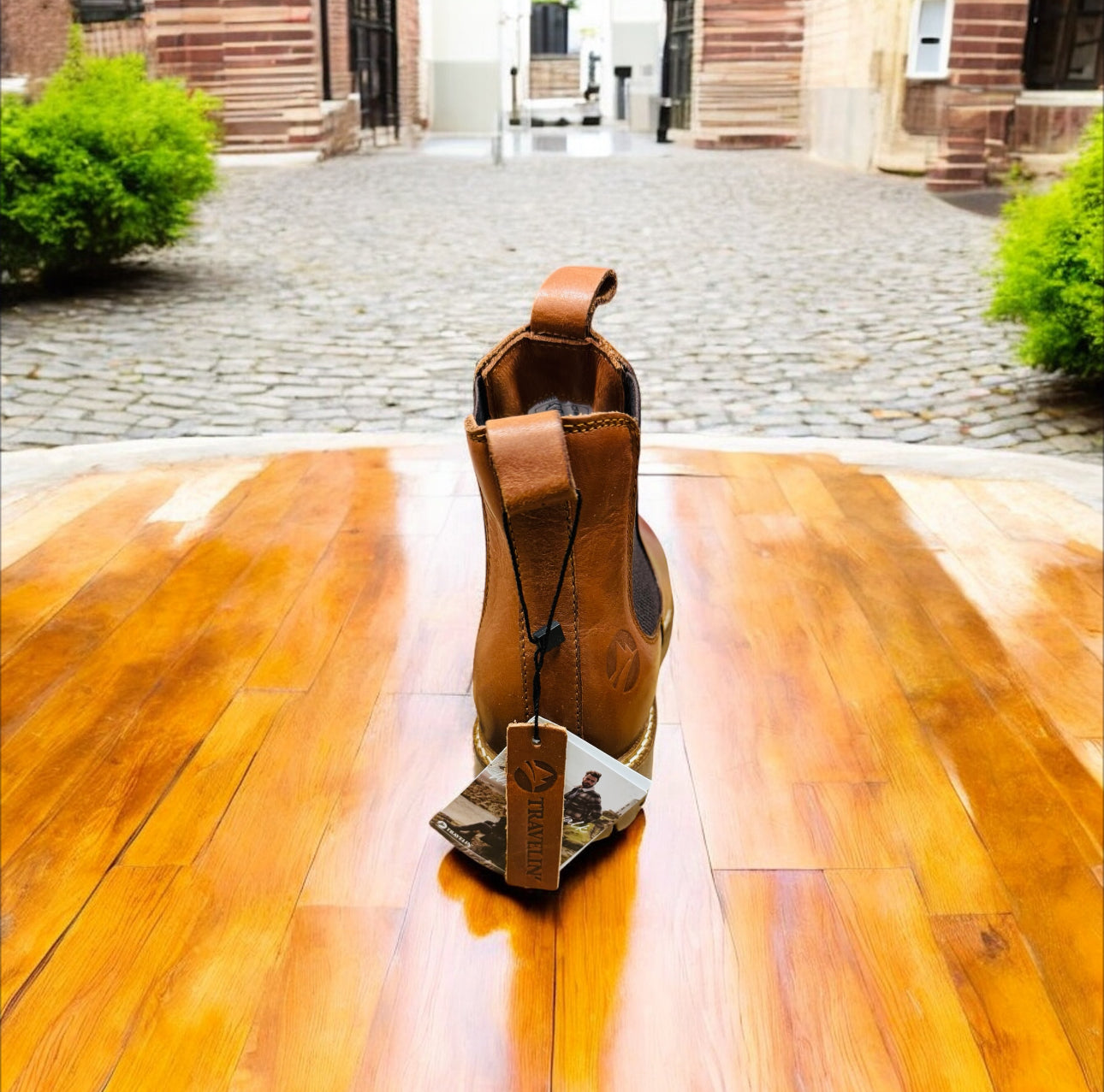 Traveliń Randers Damen Stiefel in Cognac Herstellernummer: Randers ( Letzte Stück ) - Lieber Deem  Billiger Shop