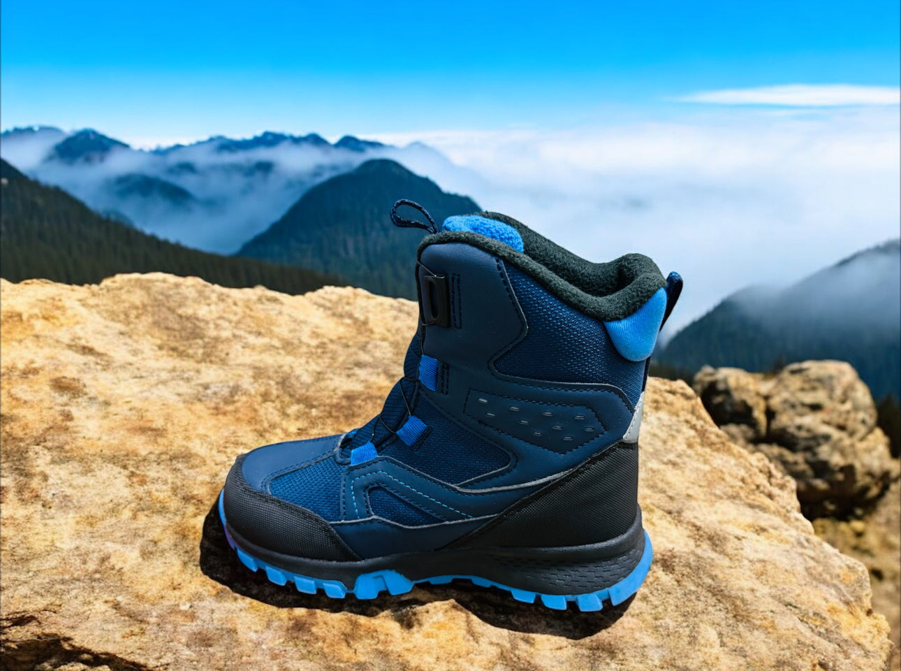 Trollkids Kinder Kirkenes Winter Boots in Navy/Medium Blau Herstellernummer : 670-117-033 (Letzte Stück ) - Lieber Deem  Billiger Shop