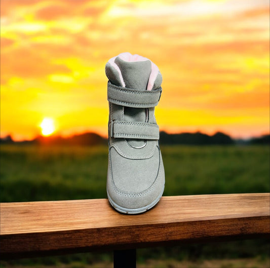 Lamino Pu Kinder Schuhe in Grau Herstellernummer : W2460801 ( Letzte Stück ) - Lieber Deem  Billiger Shop