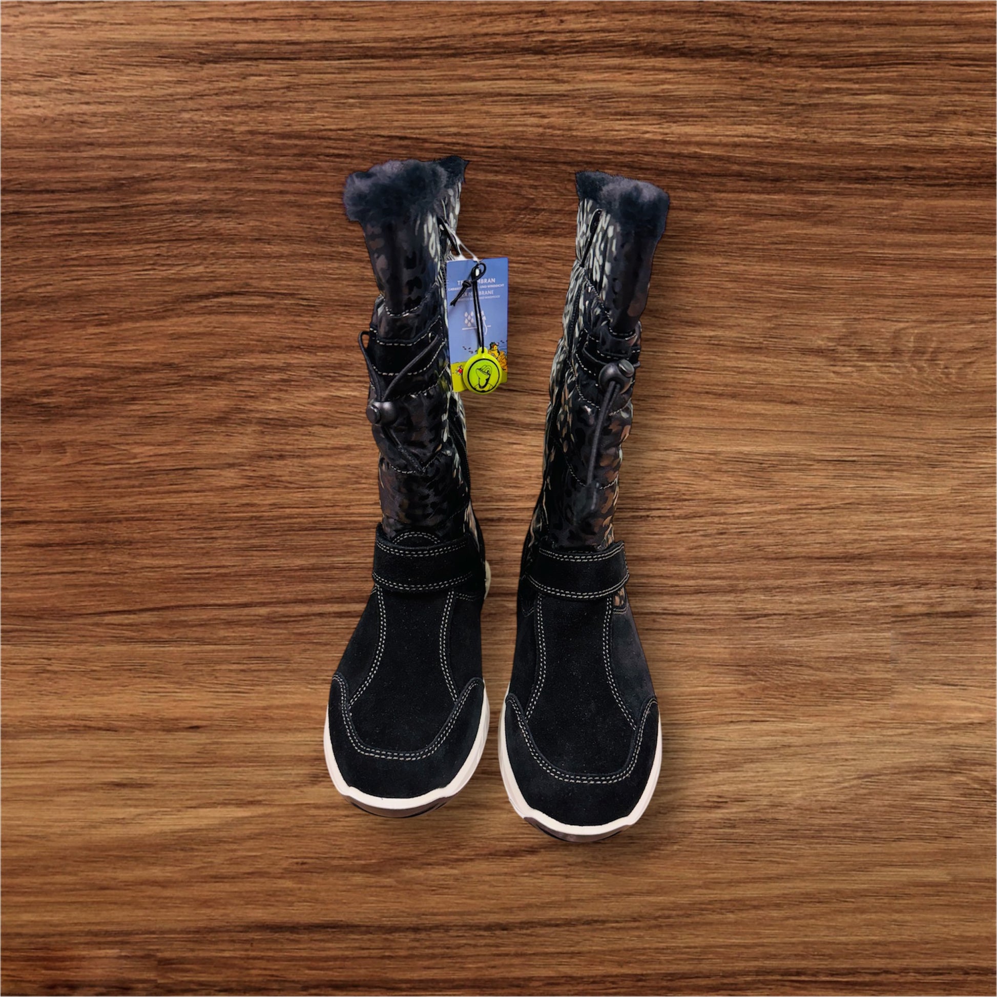 Lurchi Damen Leder-Winterstiefel in Schwarz ( Letzte Stück ) - Lieber Deem  Billiger Shop