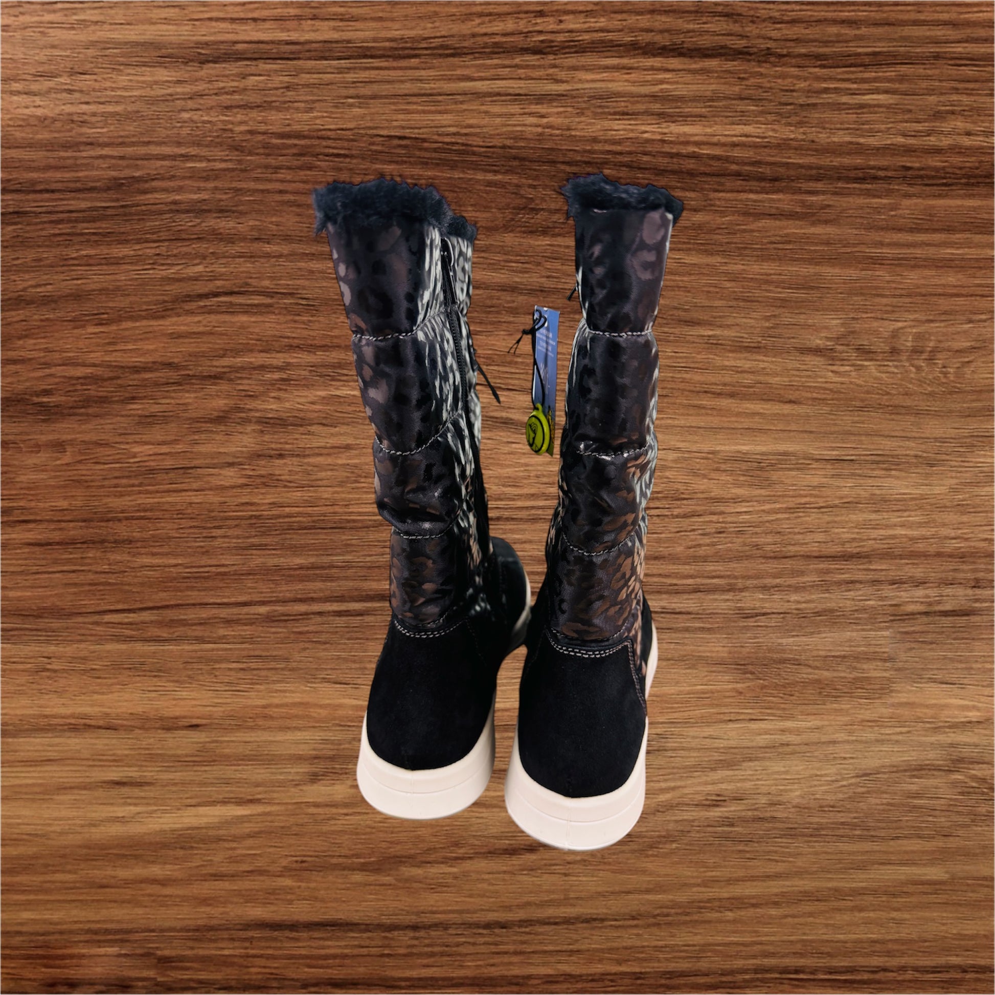Lurchi Damen Leder-Winterstiefel in Schwarz ( Letzte Stück ) - Lieber Deem  Billiger Shop