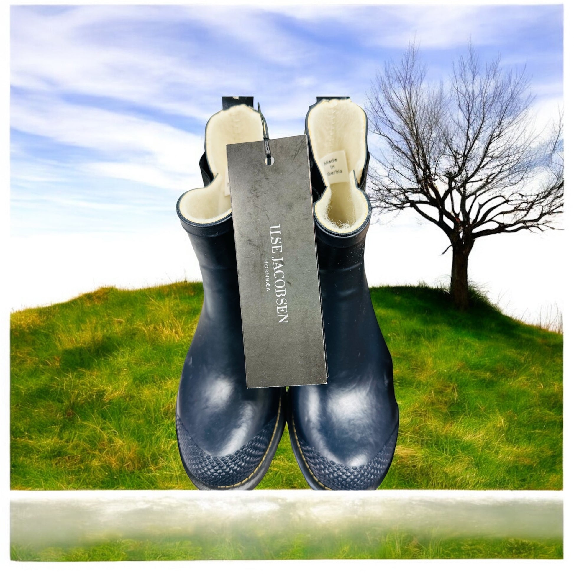 ILSE JACOBSEN RUB Herstellernummer : 47/660 Indigo Damen Gummistiefel ( Letzte Stück ) - Lieber Deem  Billiger Shop
