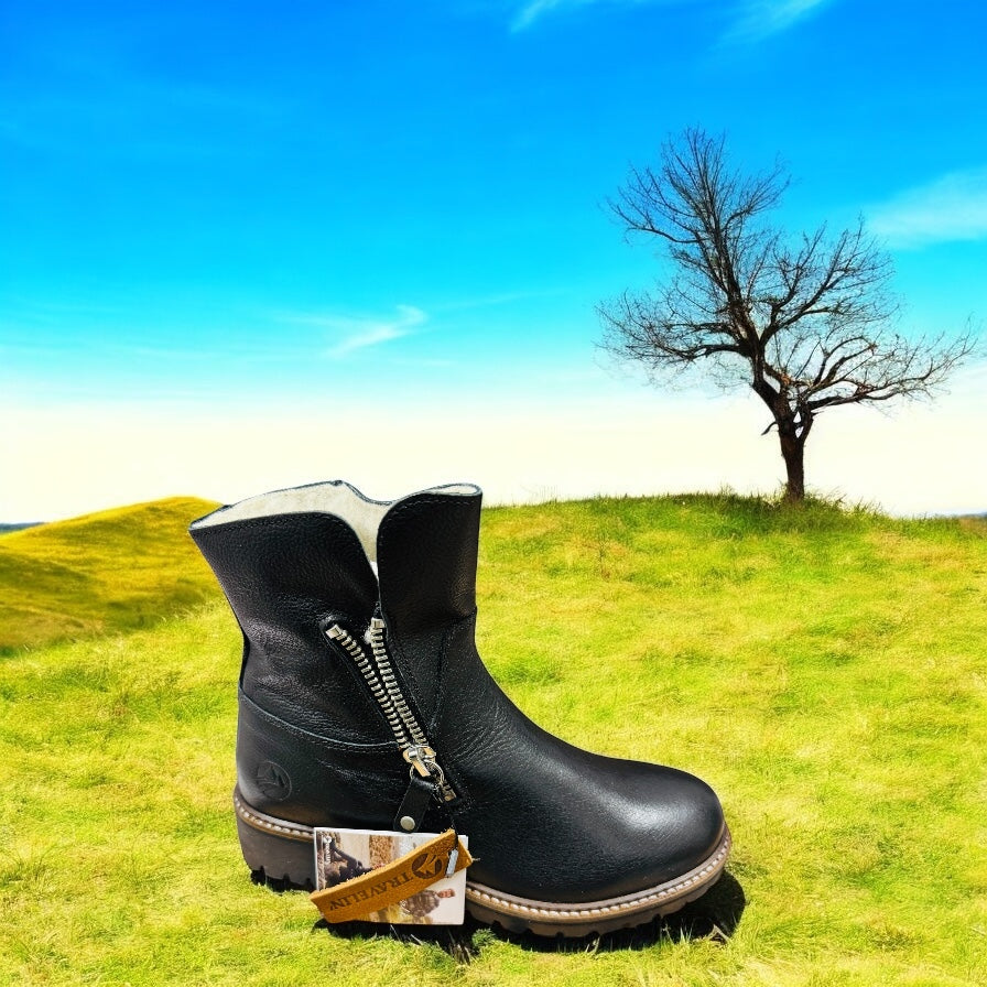 Travelin Vartae Damen  Stiefelette in Schwarz - Lieber Deem  Billiger Shop