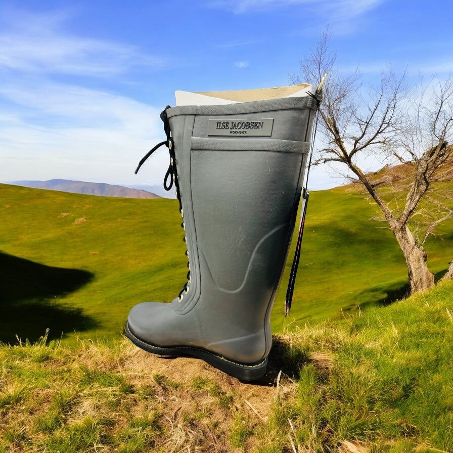 Ilse Jacobsen RUB 1 Damenstiefel Grau und  ( Letzte Stück ) - Lieber Deem  Billiger Shop