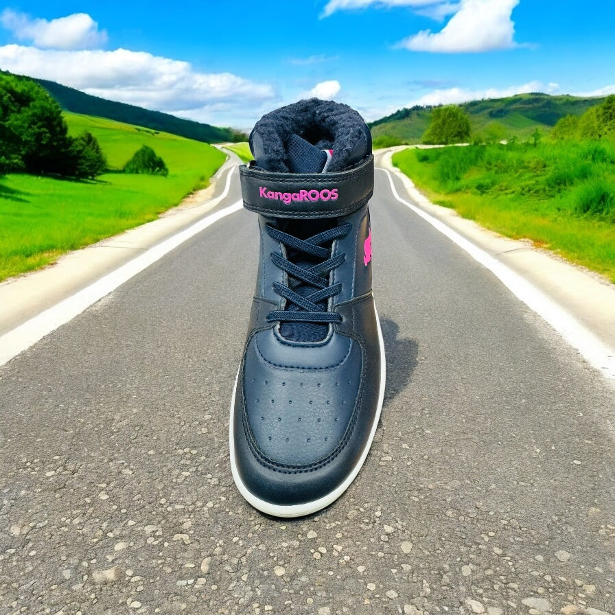 KANGAROOS K-CP Bound Mid EV Kinder Sneaker in dk navy/daisy pink Herstellernummer : 101790004204 ( Letzte Stück ) - Lieber Deem  Billiger Shop