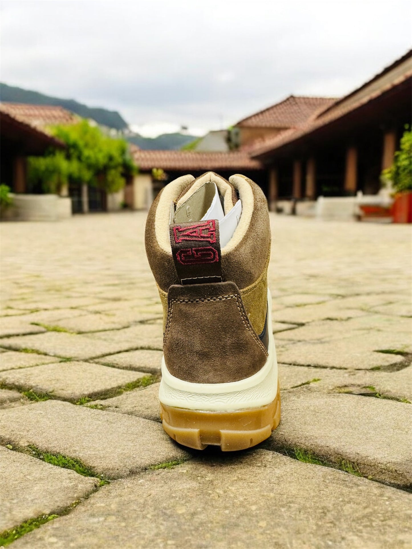 GANT HILLARK  Herren Schnürstiefelette - warm khaki Suede + Rubber Herstellernummer : 27643343 ( Letzte Stück ) - Lieber Deem  Billiger Shop