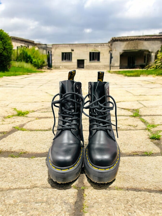 Dr.Martens Leder Damen Boots in Schwarz Herstellernummer : 15265001 ( Letzte Stück ) - Lieber Deem  Billiger Shop