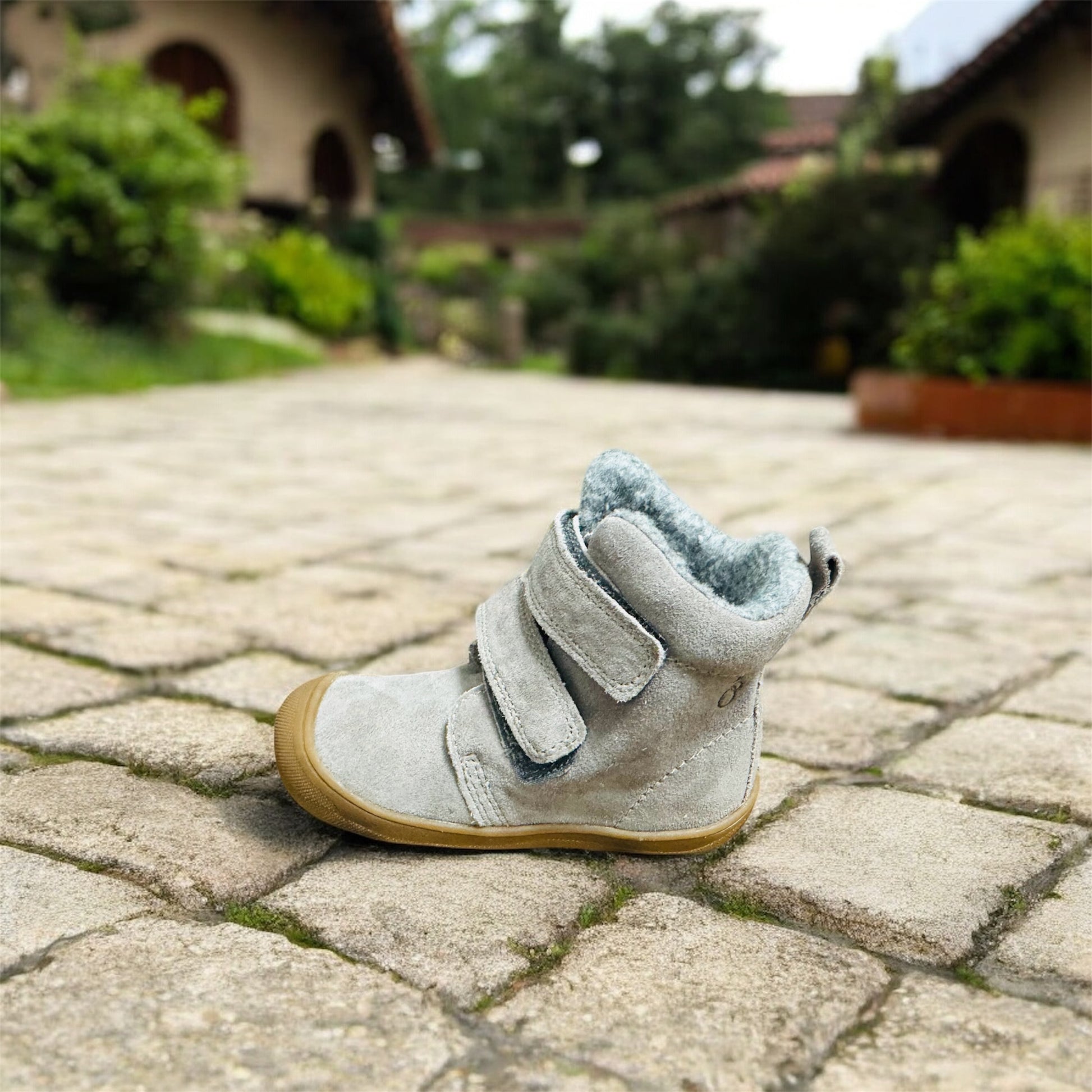 Lamino Leder Kinder Winter Boots in Grau Herstellernummer : W24_104_05/25 ( Letzte Stück ) - Lieber Deem  Billiger Shop