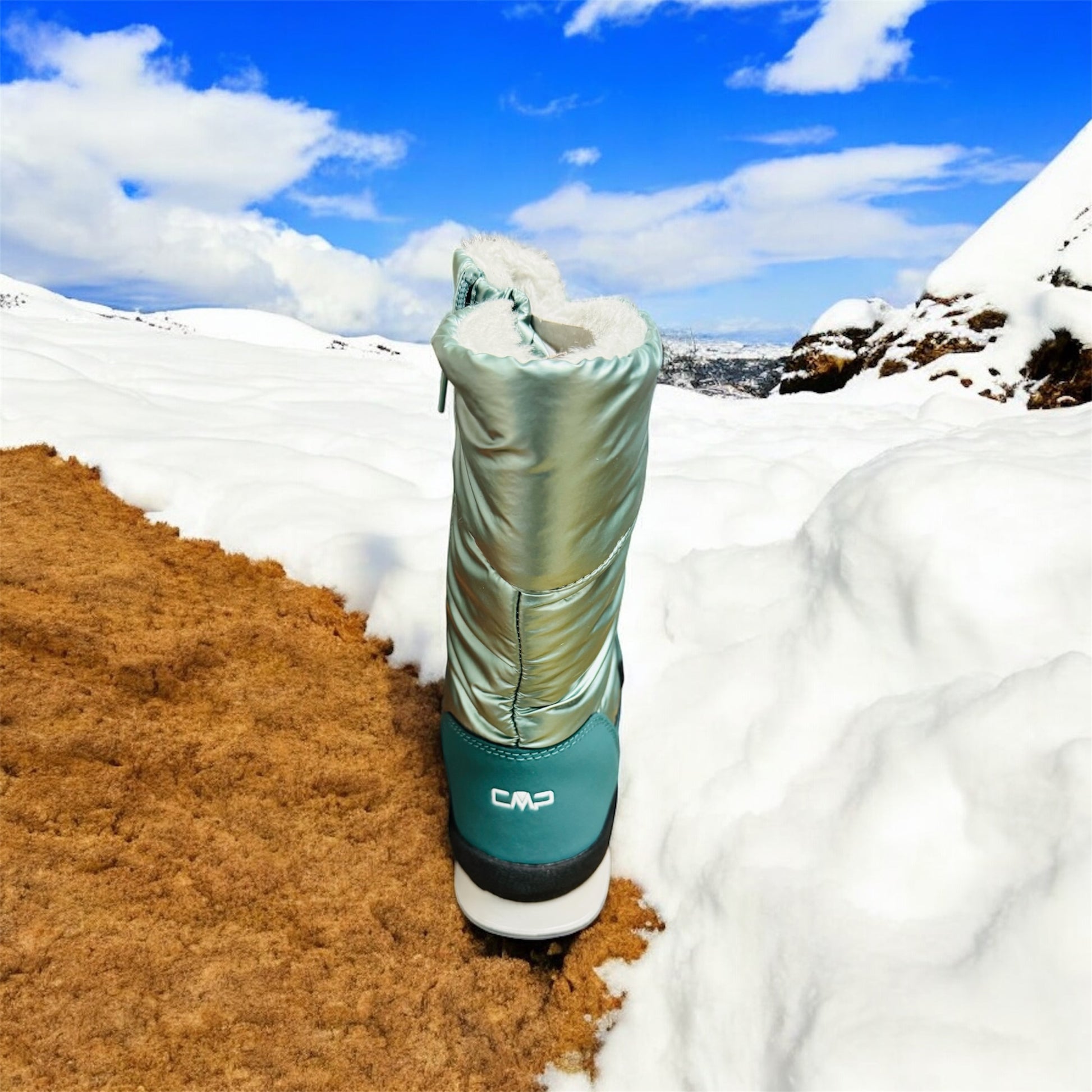 CMP Harma Damen Snow Boots/ Winterstiefel in Mineral green Herstellernummer : WP39Q4976W111 - Lieber Deem  Billiger Shop