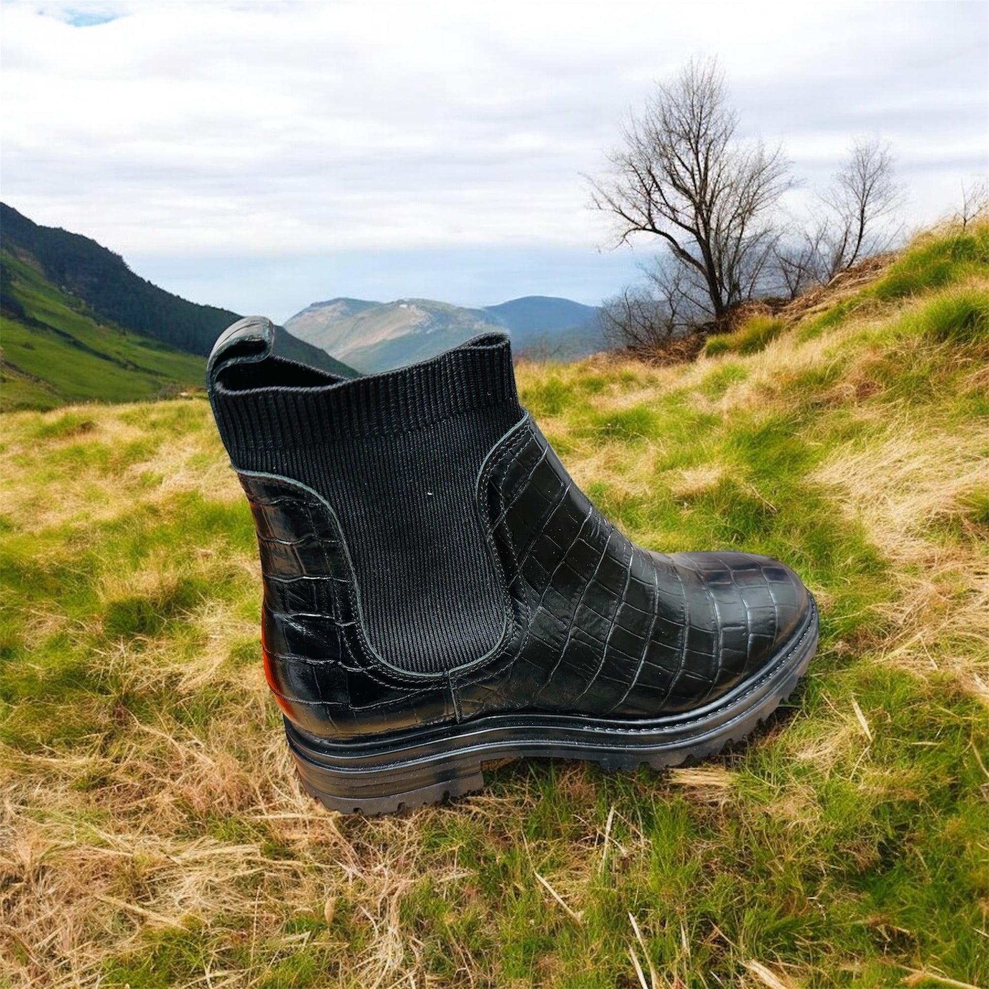 NoGRZ Leder Chelsea Damen Boots M.Colter in Schwarz Herstellernummer: NG_COLTL colblck/Black/39 ( Letzte Stück ) - Lieber Deem  Billiger Shop