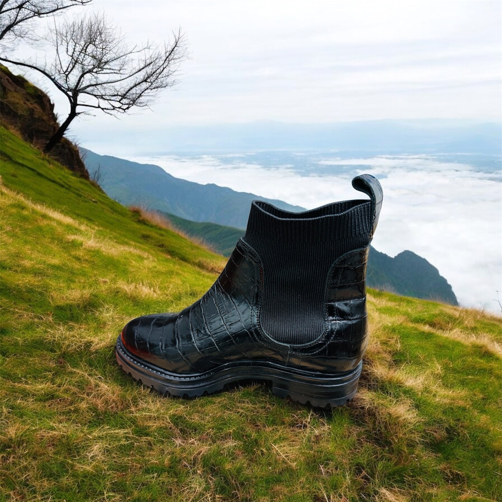 NoGRZ Leder Chelsea Damen Boots M.Colter in Schwarz Herstellernummer: NG_COLTL colblck/Black/39 ( Letzte Stück ) - Lieber Deem  Billiger Shop