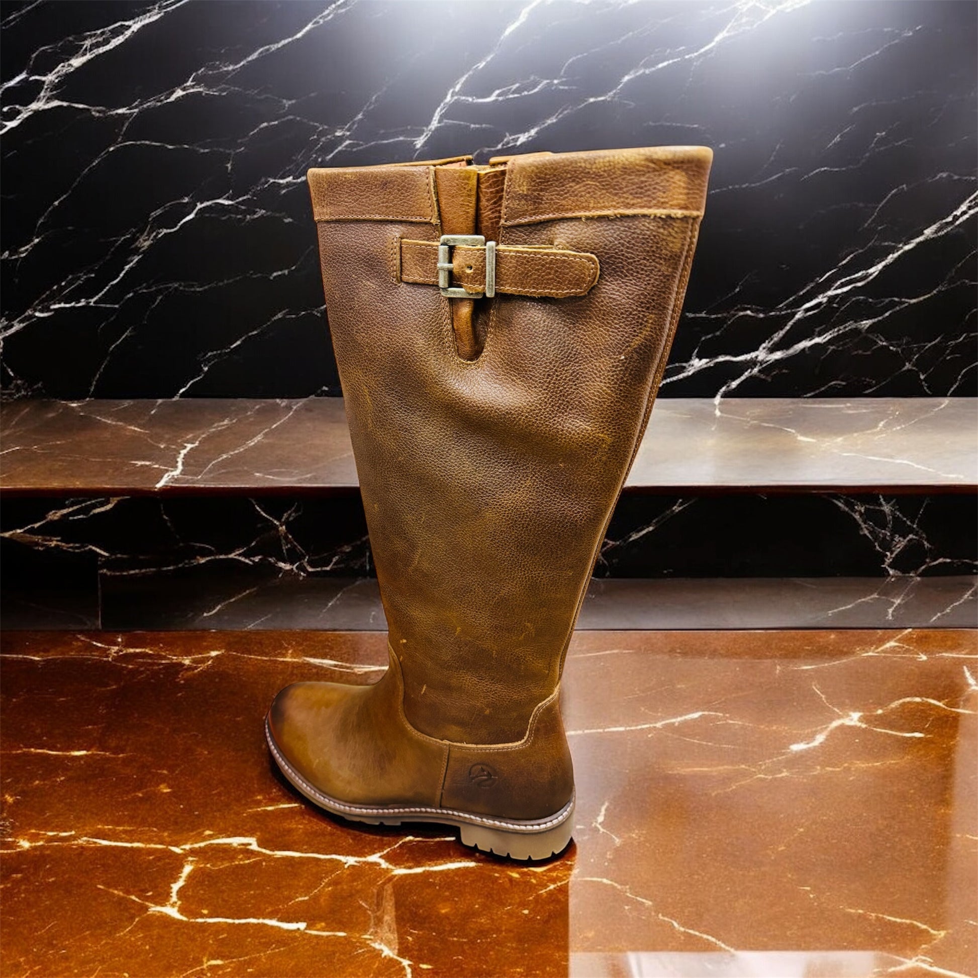 Traveliń Daneborg Leder Damen Stiefel in Dakbraun Herstellernummer : TR_DANE-COLCOG ( Letzte Stück ) - Lieber Deem  Billiger Shop