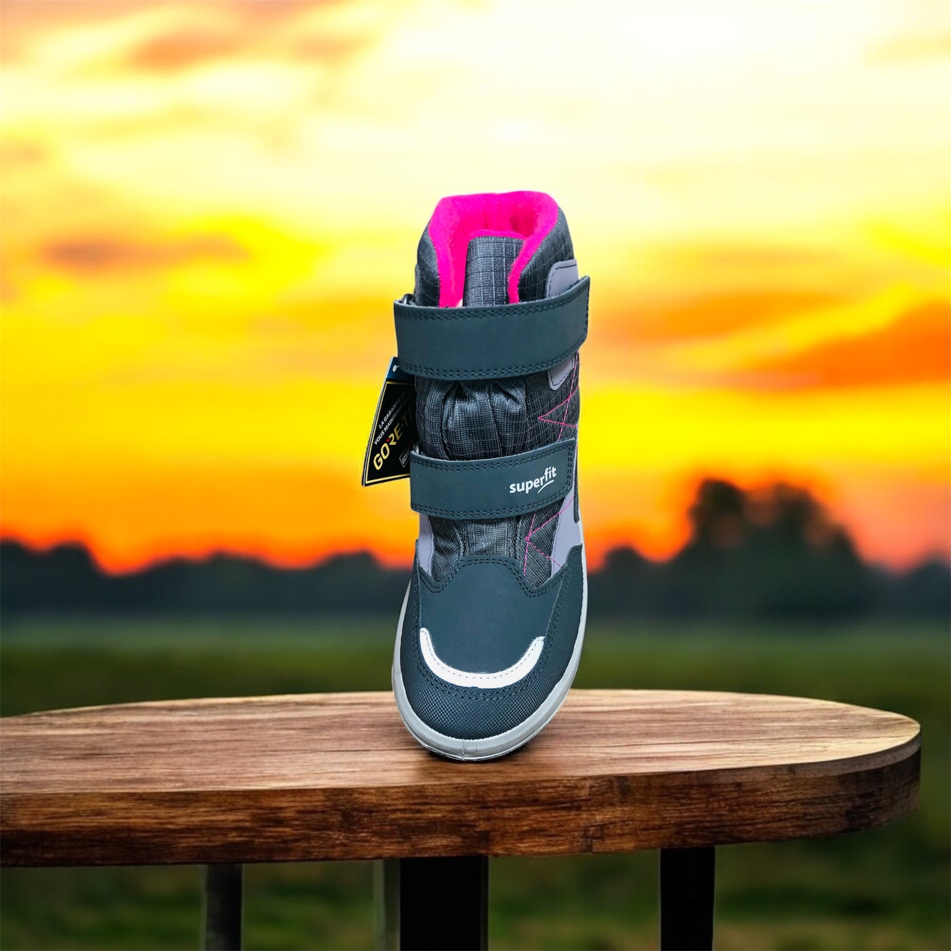 Superfit Mars Weite M 4 Kinder Stiefel in Grau/Lila Herstellernummer : 1-009086-2020 ( Letzte Stück ) - Lieber Deem  Billiger Shop