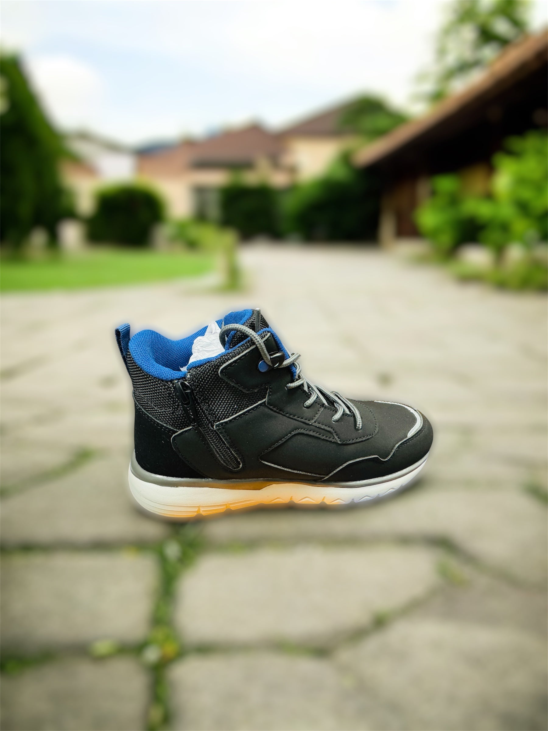 Kangaroos K-TS Kimo RTX Roostex Unisex KInderschuhe in Schwarz/Navy Herstellernummer : 189260005016 ( Letzte Stück ) - Lieber Deem  Billiger Shop
