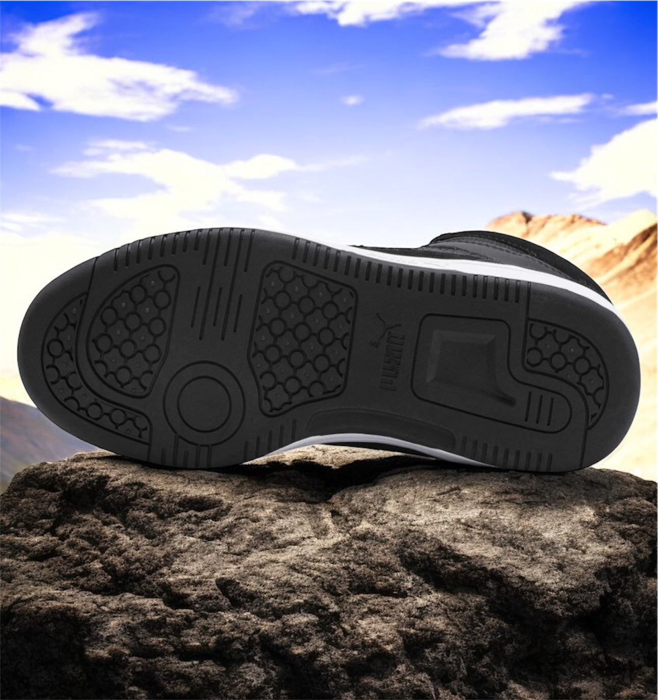 Puma Rebound Layup Fur SD Jr kinder schuhe