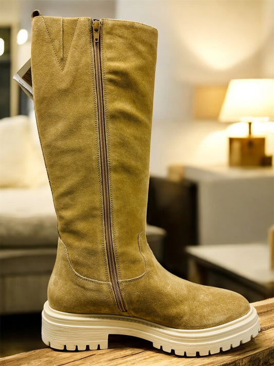 Geox D Iridea C Suede women's winter boots