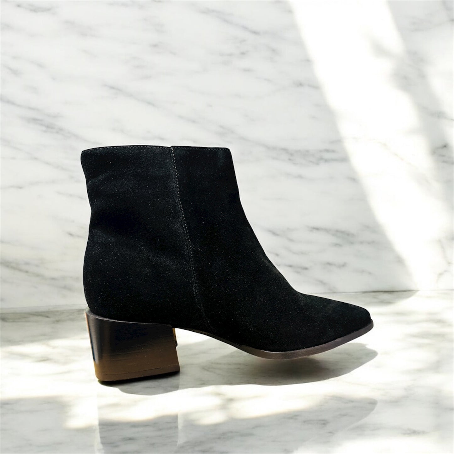 André Errol Damen Leder Winter Stiefeletten