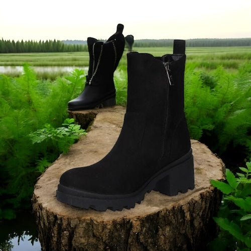 XTI Basic BN.ANT. Damen Winter Stiefeletten