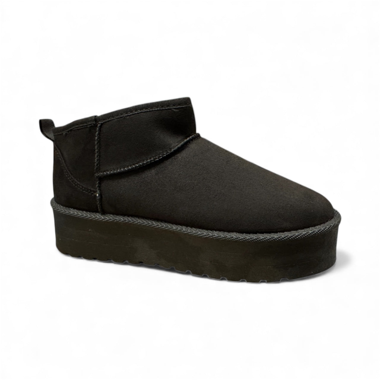Matchbox Winter Warmgefüttert  Damen Stiefeletten mit Plateausohle