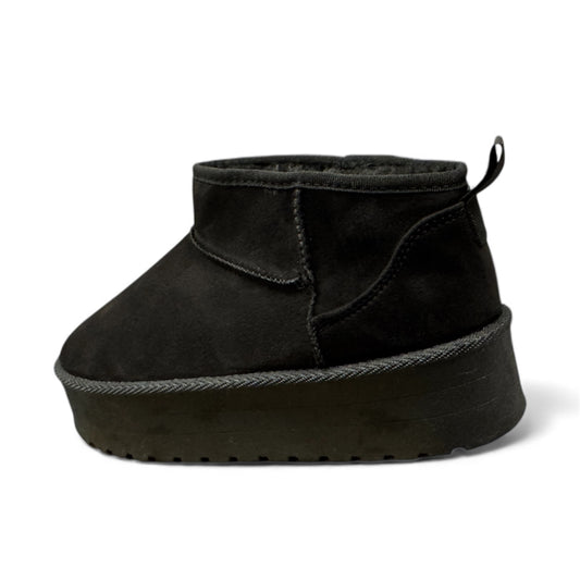 Matchbox Winter Warmgefüttert  Damen Stiefeletten mit Plateausohle